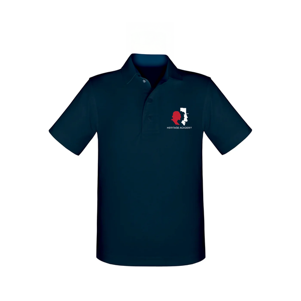 Heritage Academy Short Sleeve Performance Polo