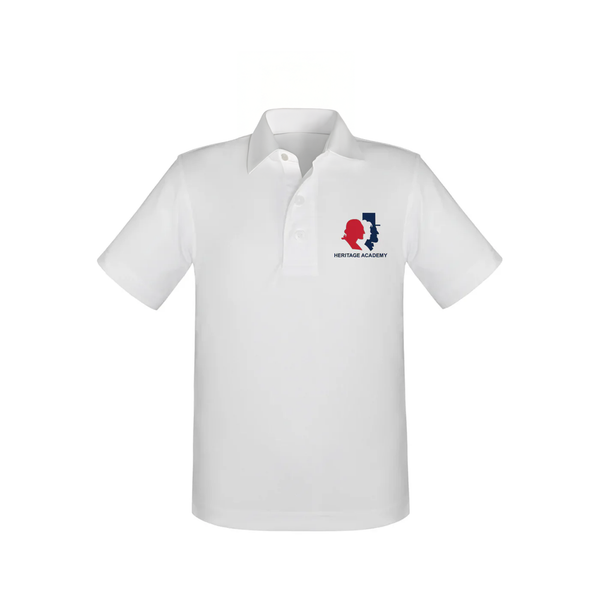 Heritage Academy Short Sleeve Performance Dry Fit Polo
