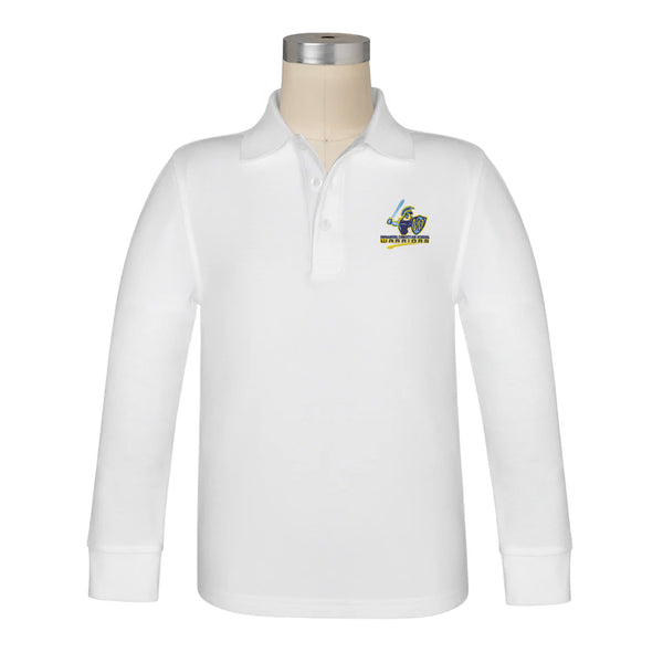 Immanuel Christian Long Sleeve Pique Polo