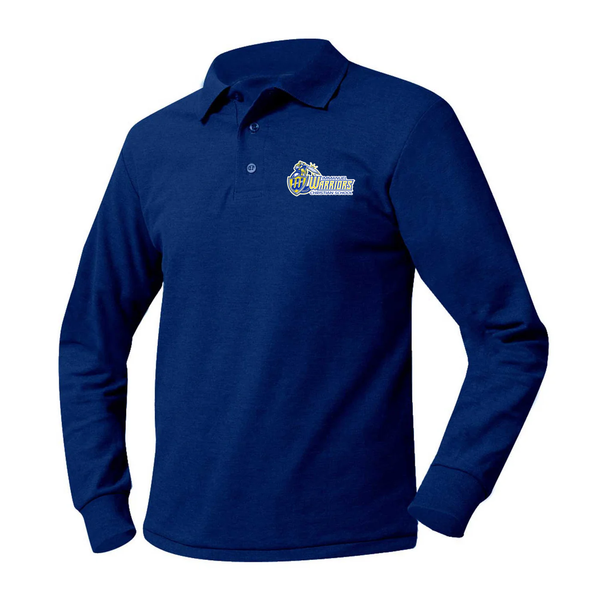 Immanuel Christian Unisex Pique Long Sleeve Polo