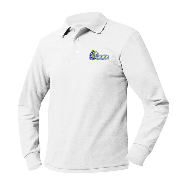 Immanuel Christian Unisex Pique Long Sleeve Polo