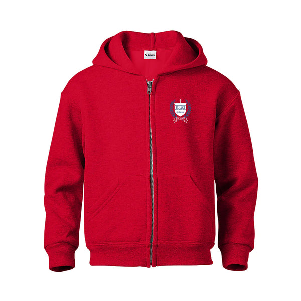 St. Luke Full Zip Hooded Sweatshirt
