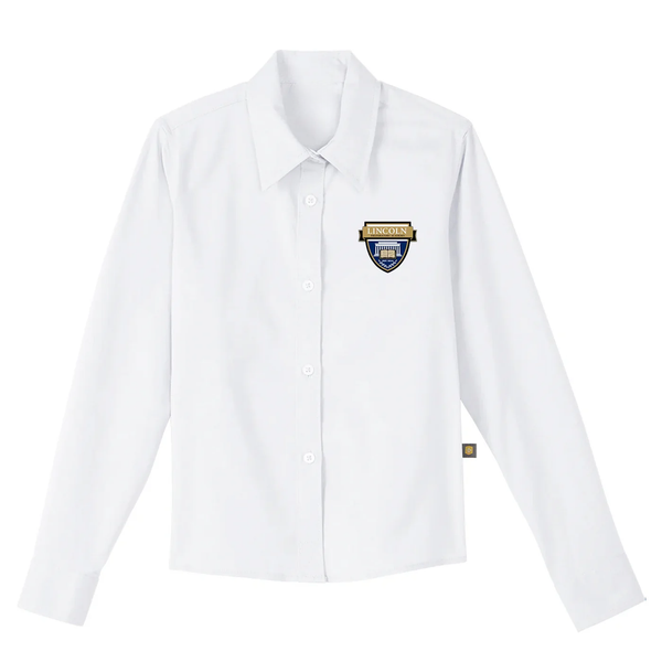 Lincoln Prep Feminine Fit Long Sleeve Oxford Shirt