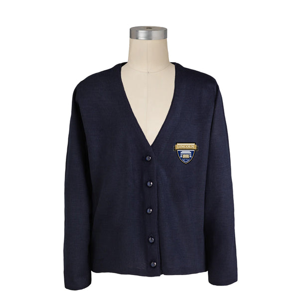 Lincoln Prep V-Neck Button Cardigan