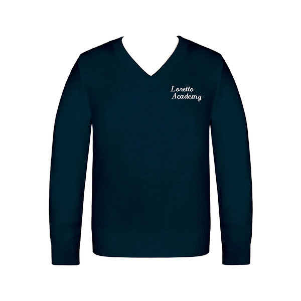 Loretto Long Sleeve V-neck Pullover Sweater