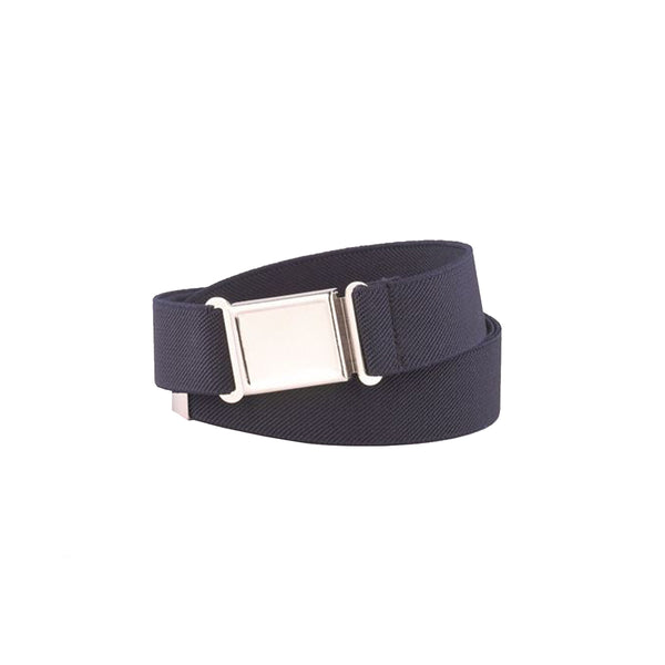 Magnetic Buckle Navy Elastic Belt