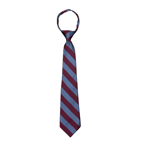 North Valley Baptist Striped Zipperless Tie