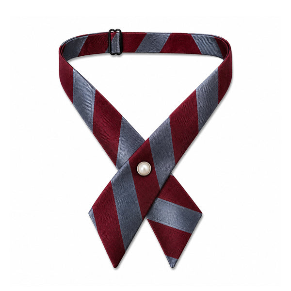 North Valley Baptist Striped Cross Over Tie