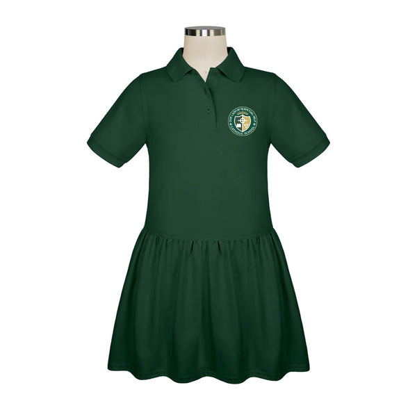 Our Lady Of Perpetual Help Short Sleeve Jersey Polo Dress