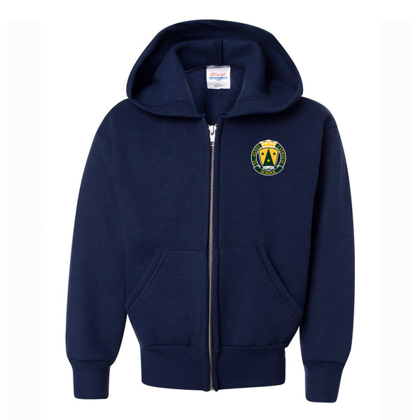 St. Agnes Unisex Poly Cotton Full Zip Hoodie