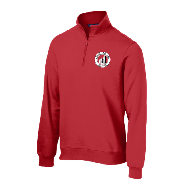 Loretto High School Unisex Quarter Zip Fleece Pullover