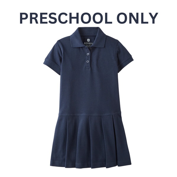 Our Lady Of Mount Carmel Short Sleeve Jersey Polo Dress