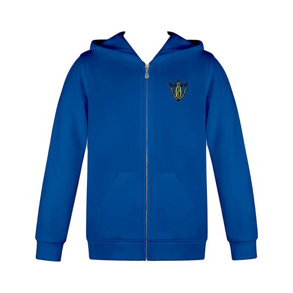 Queen Of Peace Full-Zip Hooded Fleece Sweatshirt