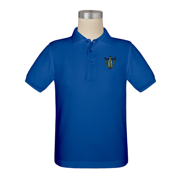 Queen Of Peace Short Sleeve Pique Polo