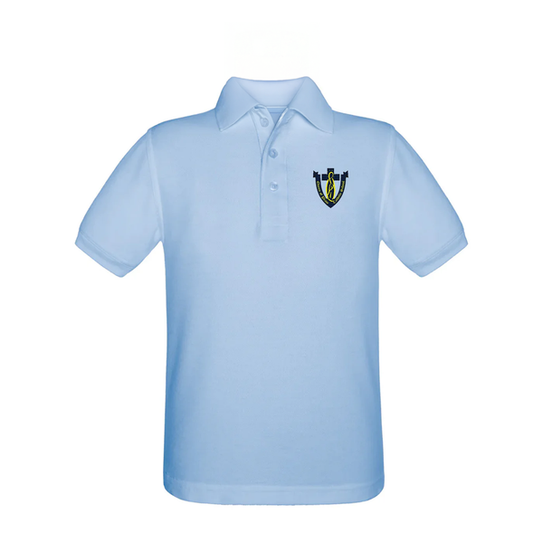 Queen Of Peace Short Sleeve Pique Polo