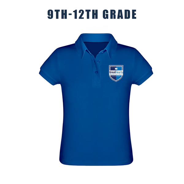Roosevelt Prep Short Sleeve Feminine Fit Pique Polo