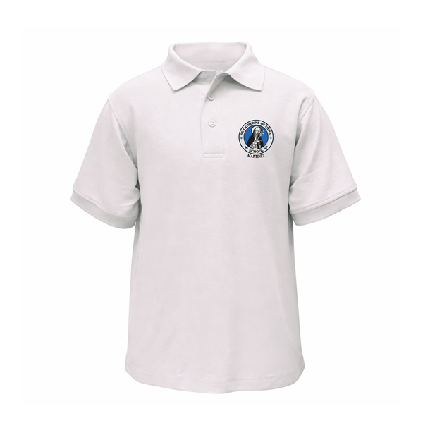 St Catherine Unisex Classic Pique Short Sleeve Polo