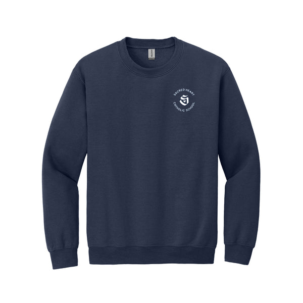 Sacred Heart Patterson Crew Neck Fleece Sweatshirt