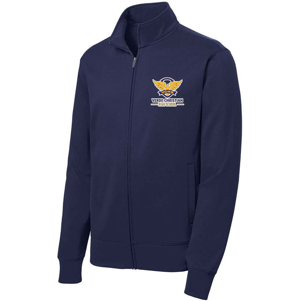Verde Christian Academy Full Zip Athletic Lightweight Jacket