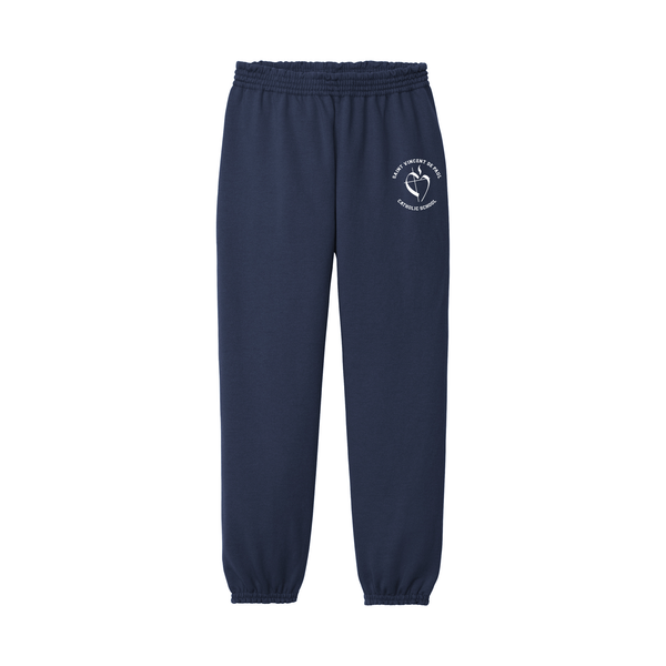 St. Vincent De Paul Navy Sweatpants