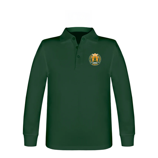 St. Agnes Long Sleeve Jersey Polo