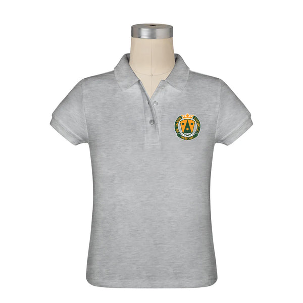 St. Agnes Short Sleeve Feminine Fit Pique Polo