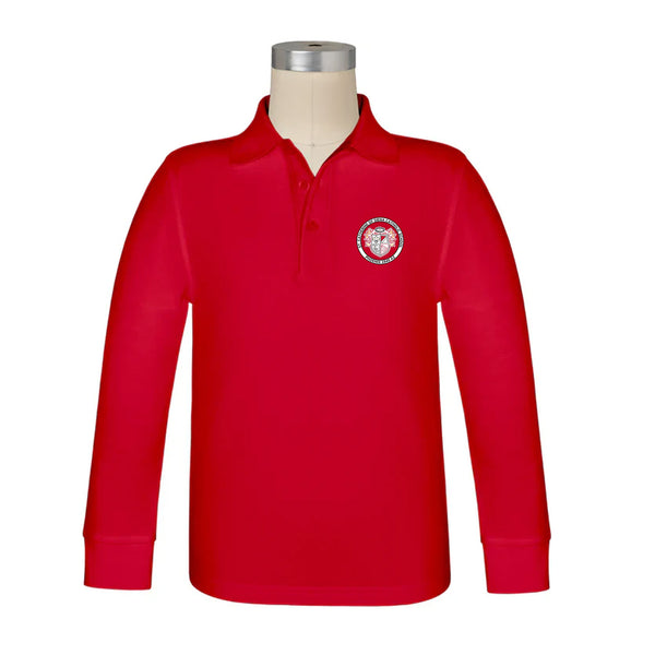 St. Catherine Of Siena Long Sleeve Jersey Polo