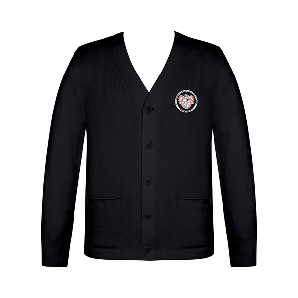 St. Catherine Of Siena Long Sleeve V-Neck Button Cardigan