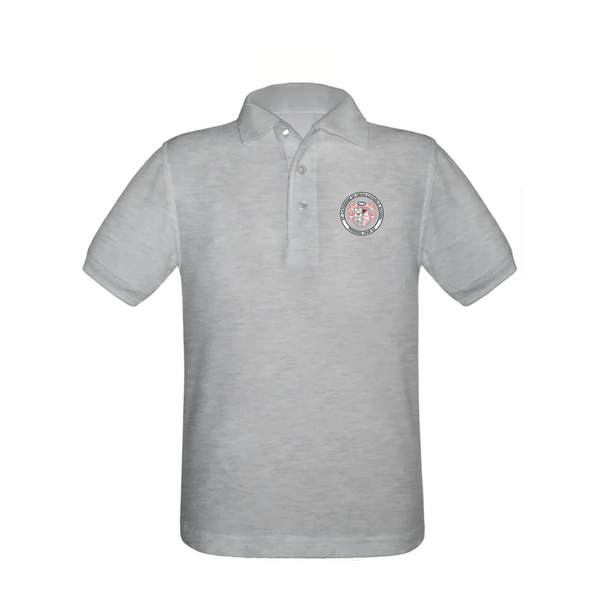St. Catherine Of Siena Short Sleeve Pique Polo