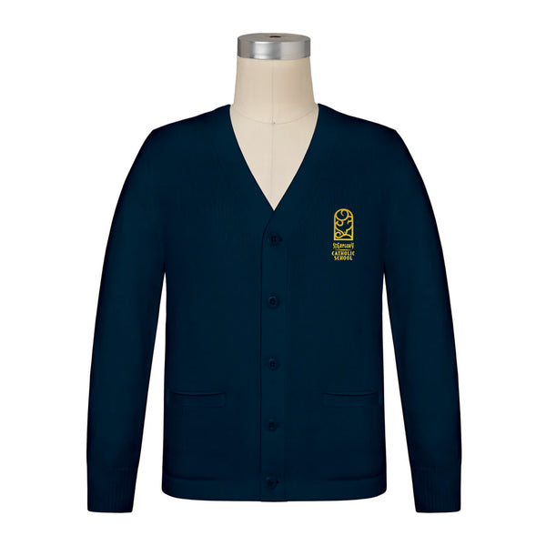 St. Gregory Long Sleeve V-Neck Button Cardigan