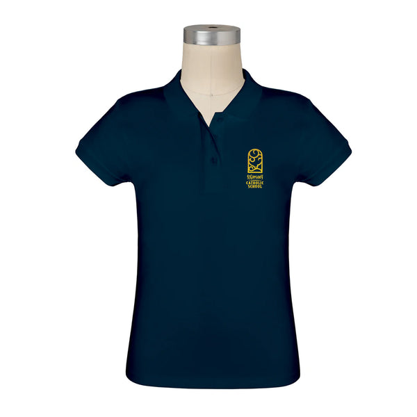 St. Gregory Short Sleeve Feminine Fit Jersey Polo
