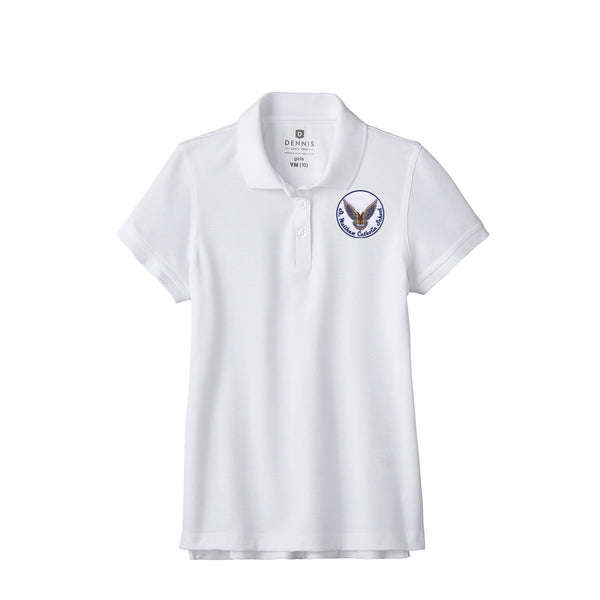 St. Matthew Catholic Pique Tech Polo S/S