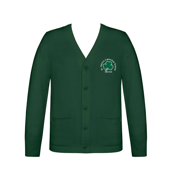 St. Patrick Long Sleeve V-Neck Button Cardigan