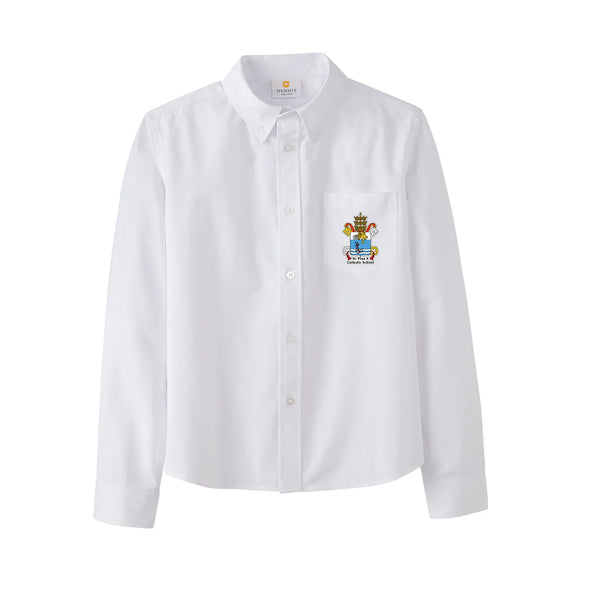 St. Pius X Long Sleeve Oxford Shirt
