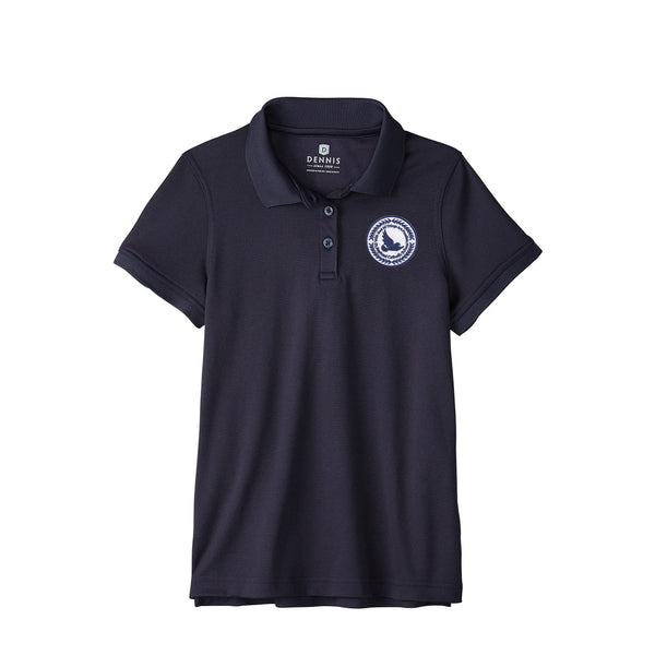 St. Raphael Girls Pique Tech Polo S/S