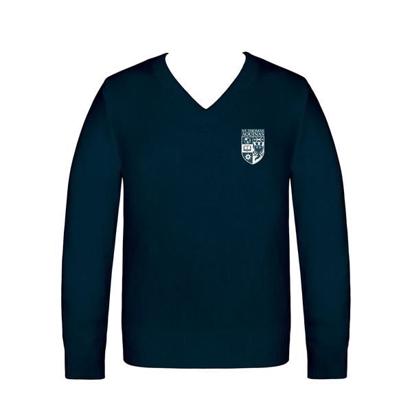 St. Thomas Aquinas V-Neck Pullover Sweater Vest