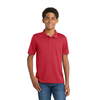 Unisex Red Performance Dry Fit Polo Essential