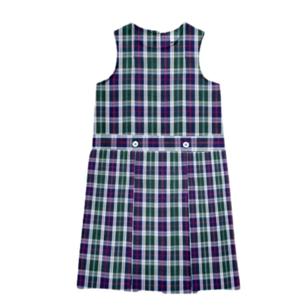 Our Lady of Perpetual Help Kick Pleat Plaid Jumper (Grades PS-3)