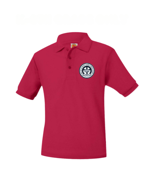 Our Lady of Mount Carmel Pique Short Sleeve Polo