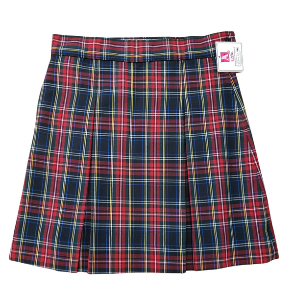St. Theresa Girls Kick Pleat Plaid Skirt