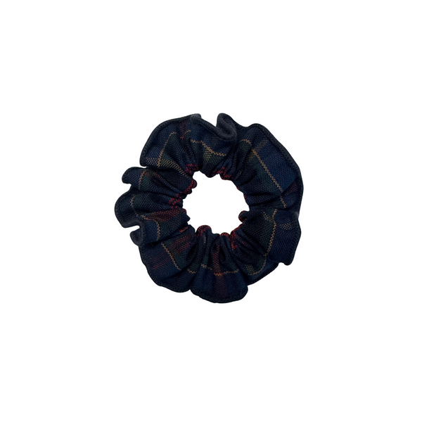 Scrunchie w/Trim - Plaid 93