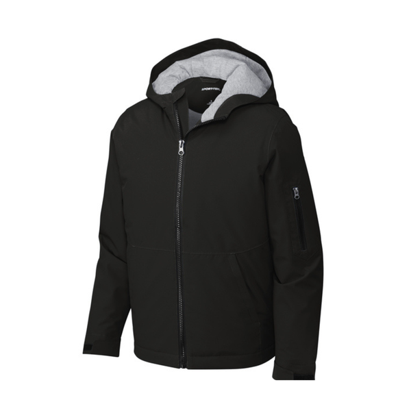 Black Waterproof Rain Jacket