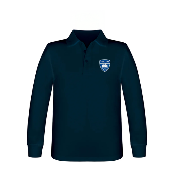 Veritas Prep Long Sleeve Jersey Polo