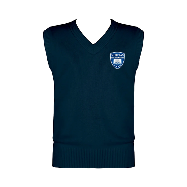 Veritas Prep V-Neck Pullover Sweater Vest