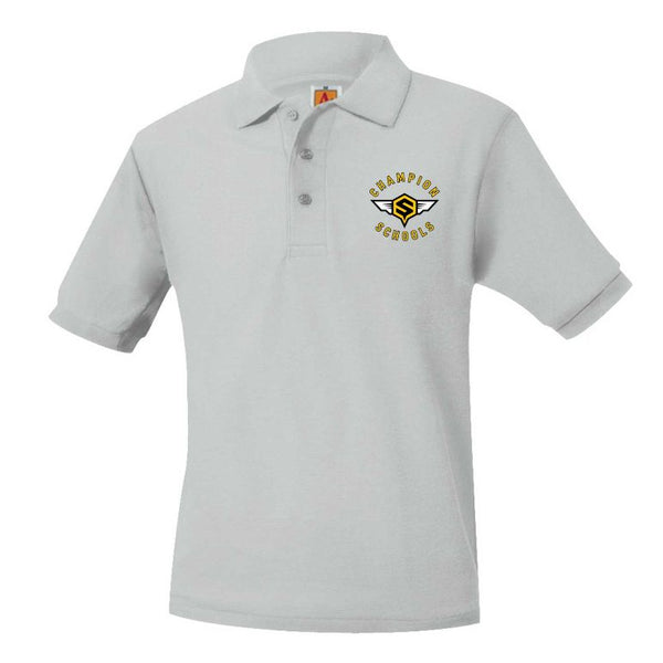 Champion Unisex Pique Short Sleeve Polo