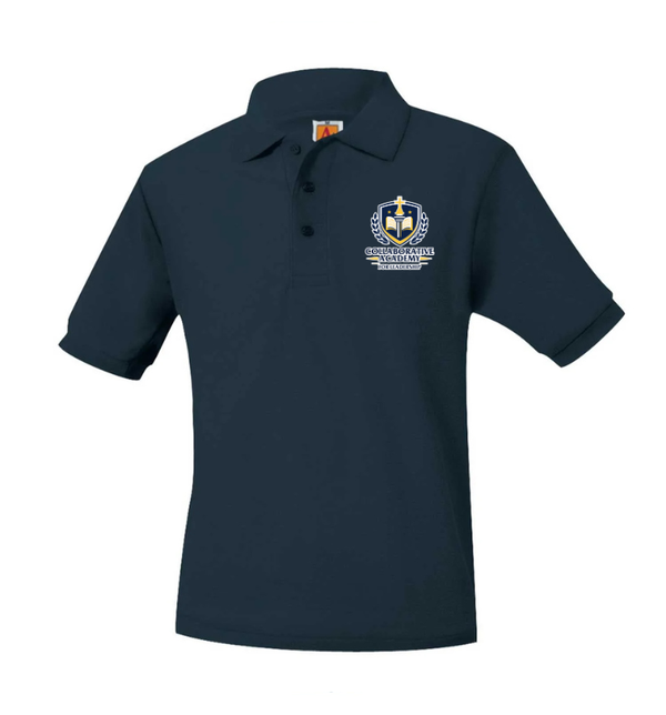 Collaborative Academy for Leadership Unisex Pique Short Sleeve Polo