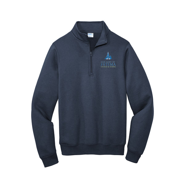 Our Lady Of Fatima Fleece 1/4-Zip Pullover Sweatshirt