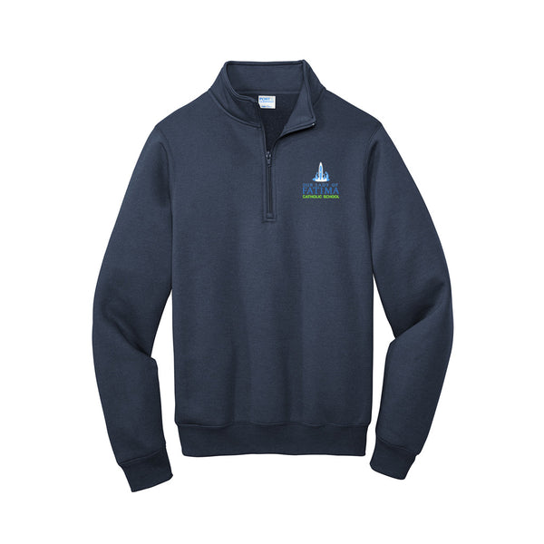 Our Lady Of Fatima Fleece 1/4-Zip Pullover Sweatshirt