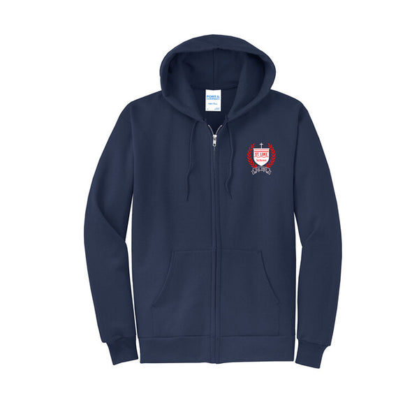 St Luke Full Zip Hoodie