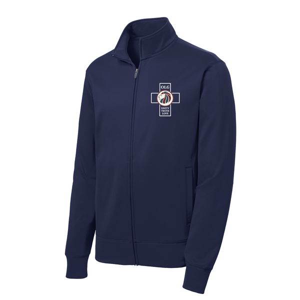 Our Lady Of Grace Full Zip Athletic Lightweight Jacket